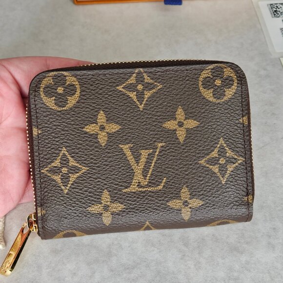Louis Vuitton Monogram Zippy Coin Pouch Small Wallet with Box - Picture 3 of 11